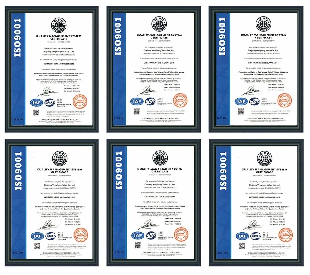 Quality Certifications
