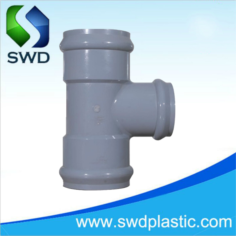 Equal Tee with Flanged Brance (F/S) Plastic PVC Pressure Pipe Fittings