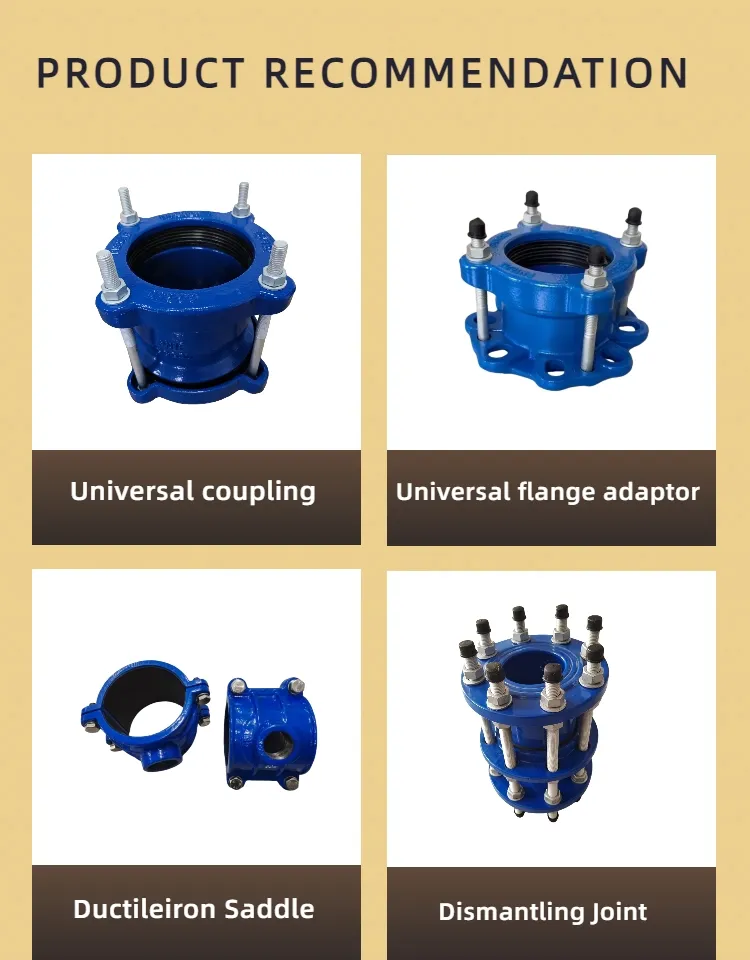 Flexible Coupling Pipe Fittings Overview