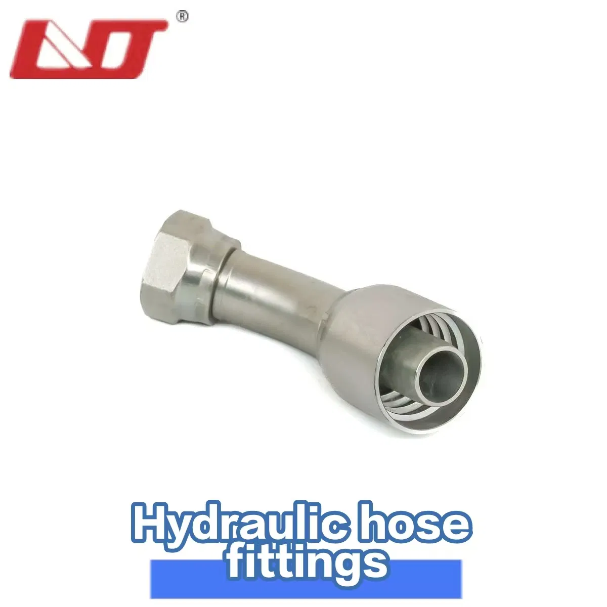 Jic Ferrule High Pressure Compression Pipe Fitting Tube Joint Coupling Quick Connectors Hydraulic Hose Fittings
