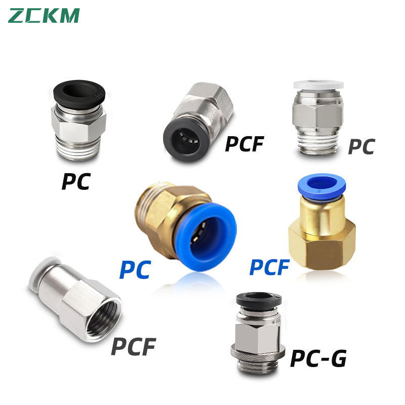 Air Hose Fitting Pneumatic Air Connectors Quick Connect Air Fittings Plastic Pneumatic Fittings Air Hose Connectors Quick Air Hose Fittings