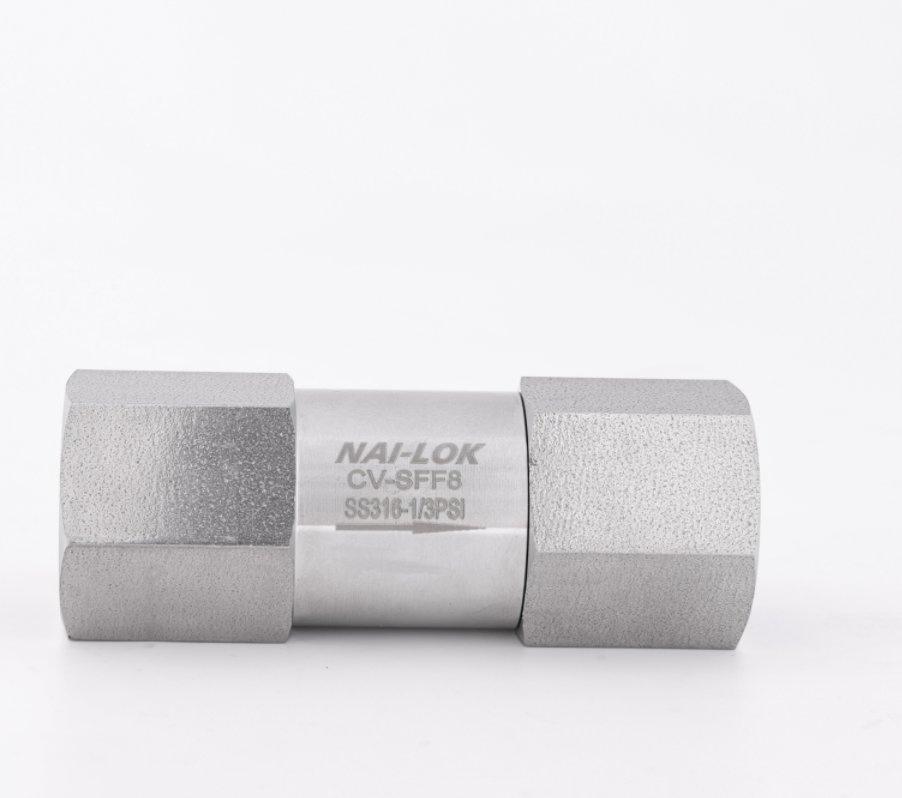 Non-Returen SS316 Check Valve 3000psi 1/4inch Female Cracking Pressure 1psi Check Valve