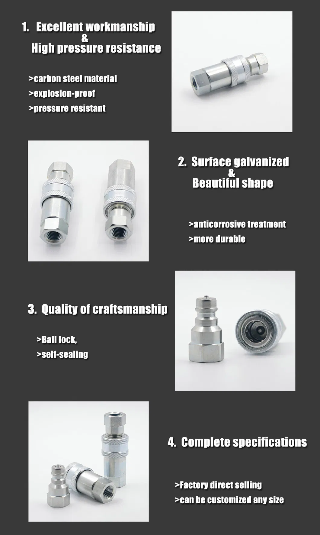 Quick Connect Hose Fittings