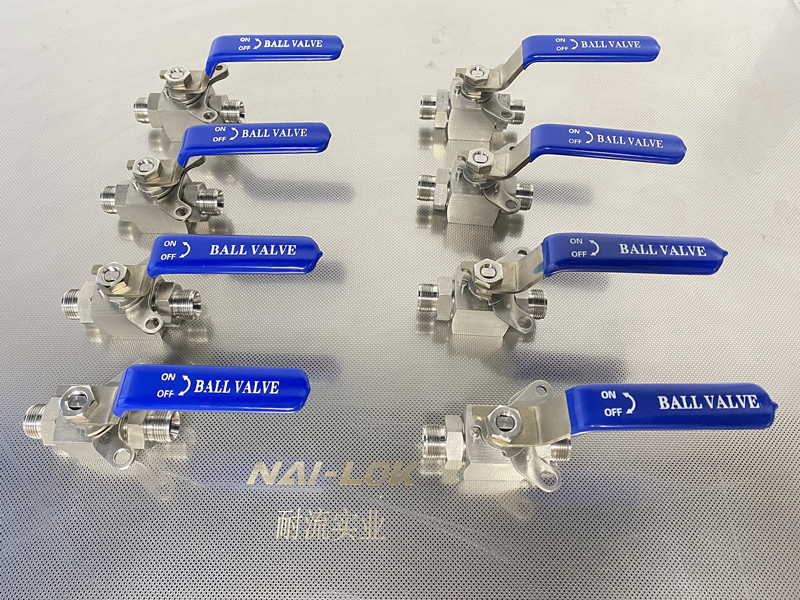 Nai Lok 1/2 Female NPT High Pressure 10000psi Needle Valve Instrument 6000psi 1 4 Inch BSPP Panel Nut Needle Valves