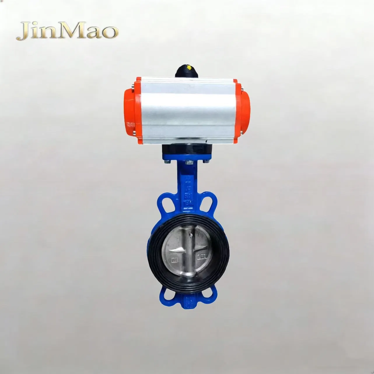 OEM/ODM Industrial High Quality Pneumatic Electric Actuator Wafer Butterfly Valve DN100 Pn16 with Stainless Steel Disc, PTFE Seat, Saf2205