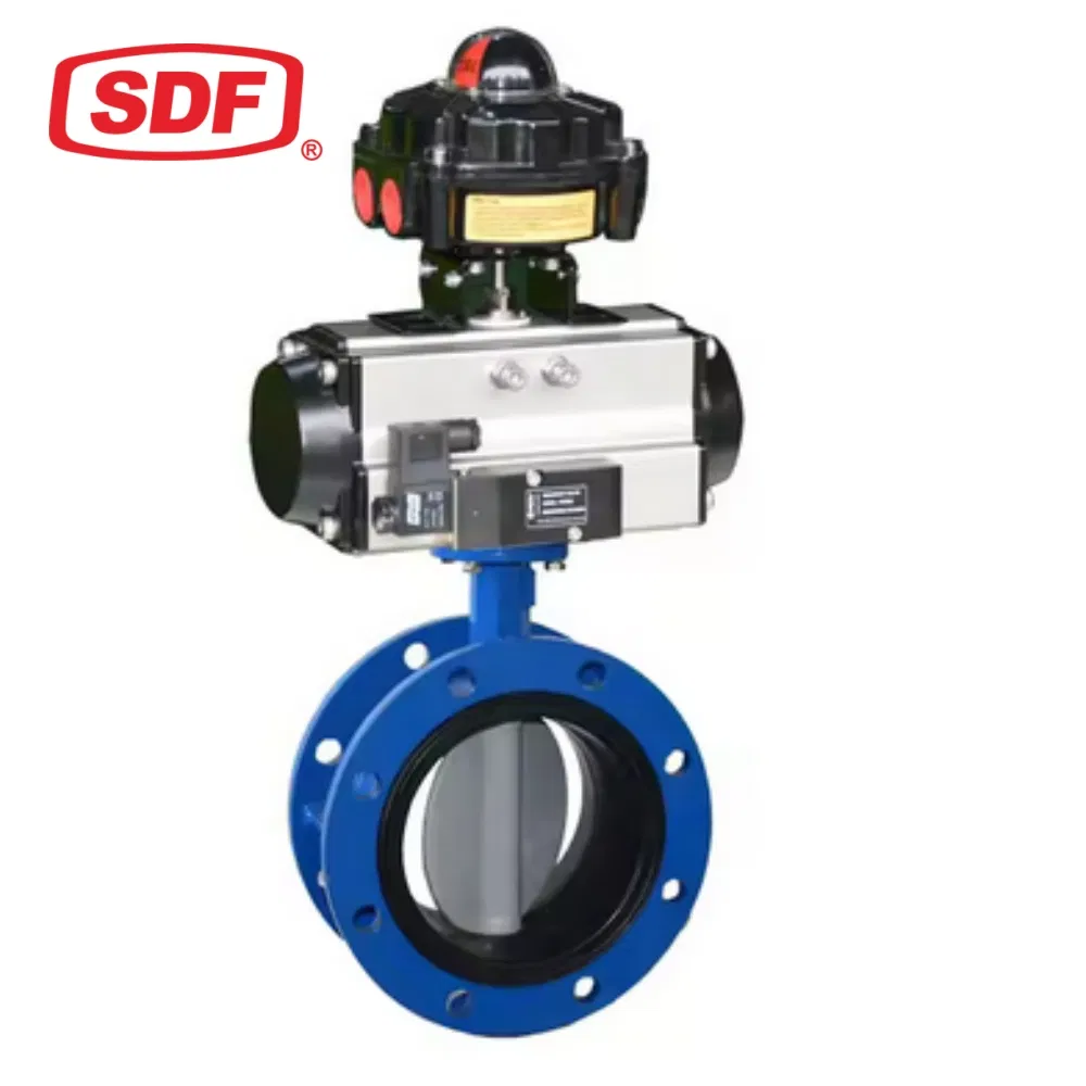 High Temperature API Standard Durable Electric/Pneumatic Butterfly Valve