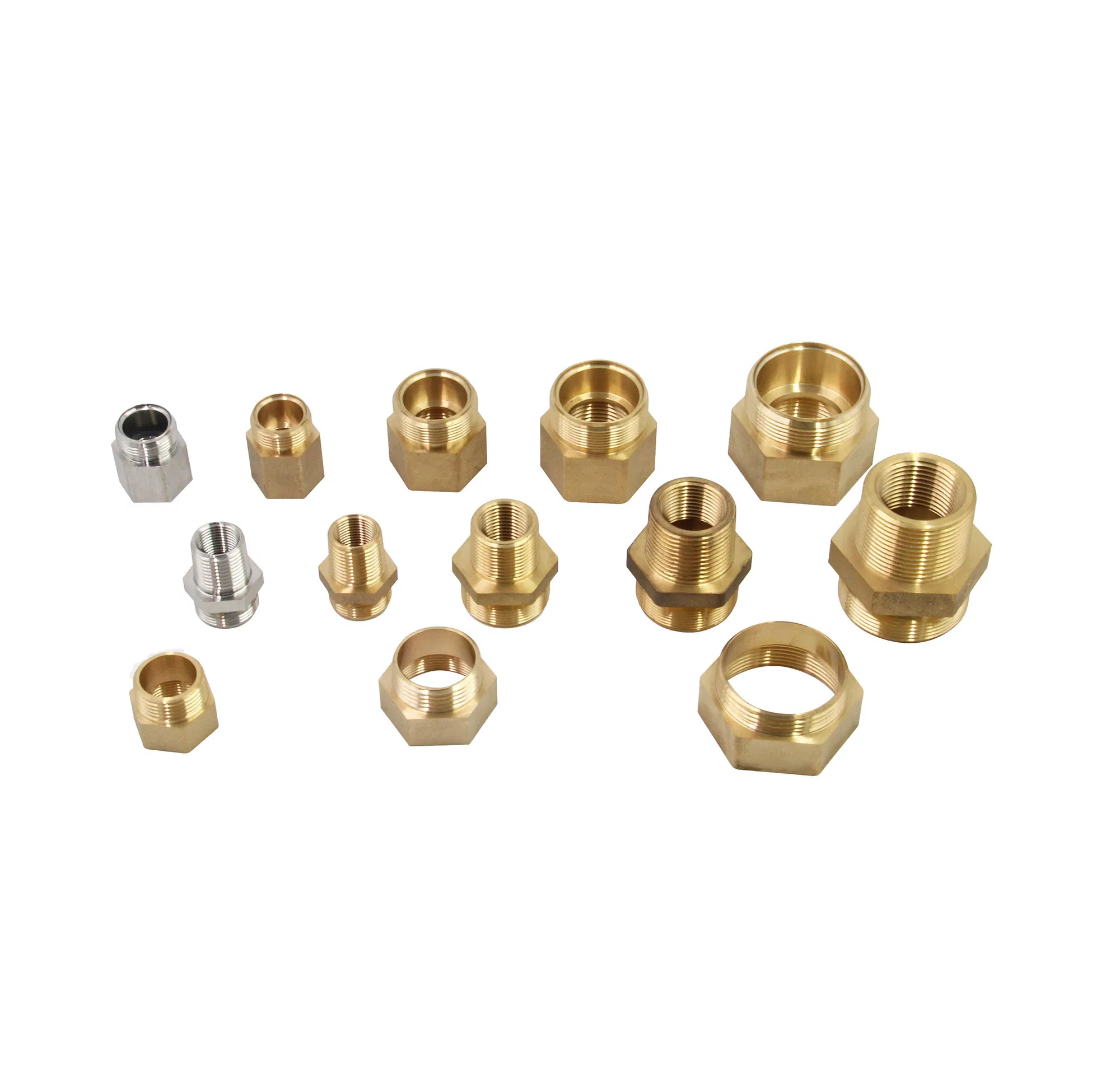Connector Pneumatic Copper Brass Made Elbow Csst Gas Valve Hose Water Termination Compression Press Pipe Fitting