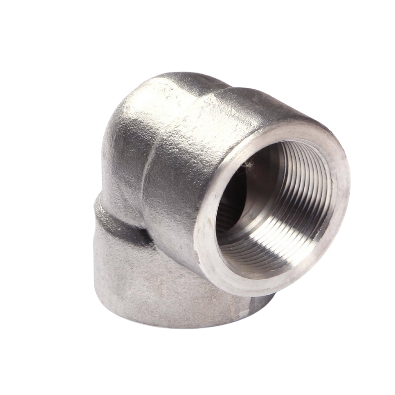 Scrd Elbow Socket Weld and NPT Thread Pipe Fitting Elbow SA 105m Carbon Steel Pipe Elbow