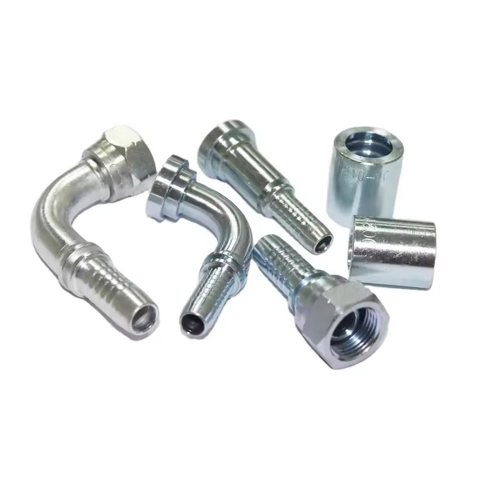 Inside Outside Male Female Threaded Hydraulic Quick Straight Elbow Fitting High Pressure Parker Hydraulic Hose Pipe Adapter Fitting