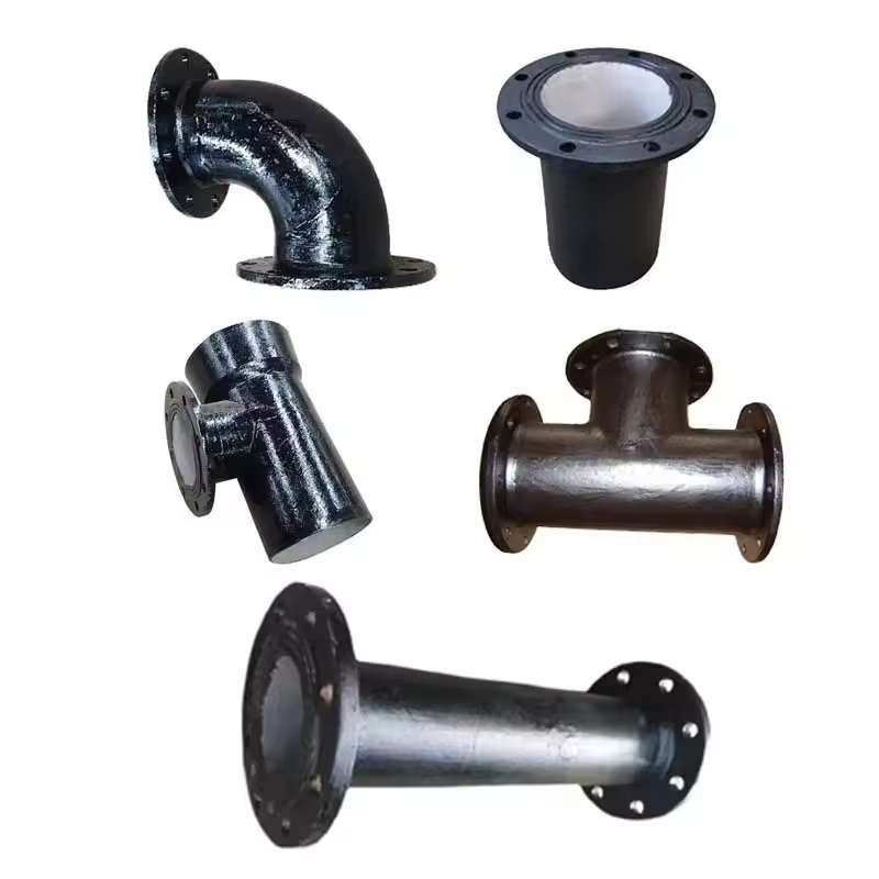 ISO2531\En545\En598 Black Ductile Iron Double Flanged Bend Pipe Fitting for Water Supply