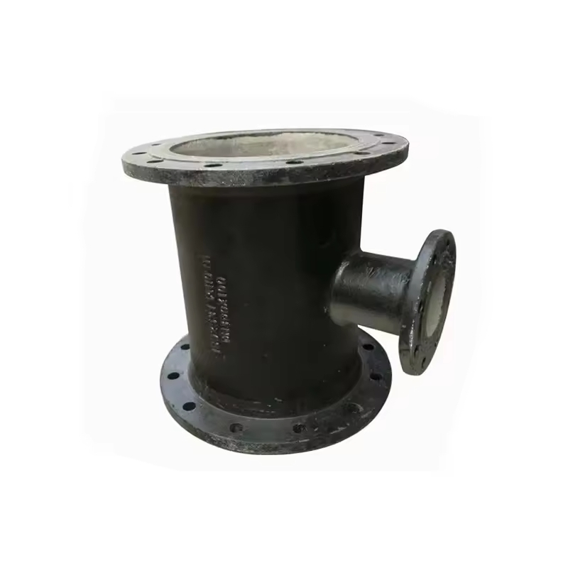 ISO2531\En545\En598 Black Ductile Iron Double Flanged Bend Pipe Fitting for Water Supply