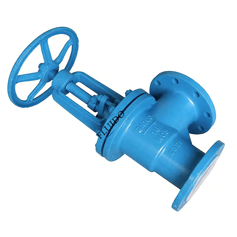 Efficient Sealing American Standard Angle Globe Valve with Special Angle Connection for Pipeline Systems