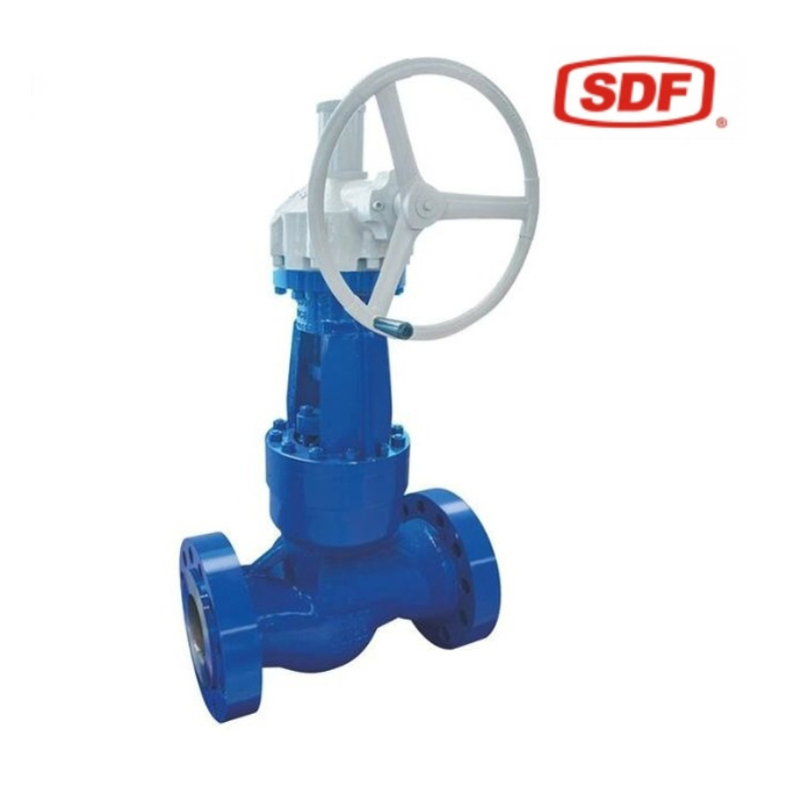 Compact Carbon Steel Flange Connection Flexible Cryogenic Low Temperature Globe Valve