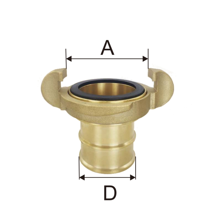 Premium Storz Fire Hose Coupling - Flexible Quick Connect Adapter