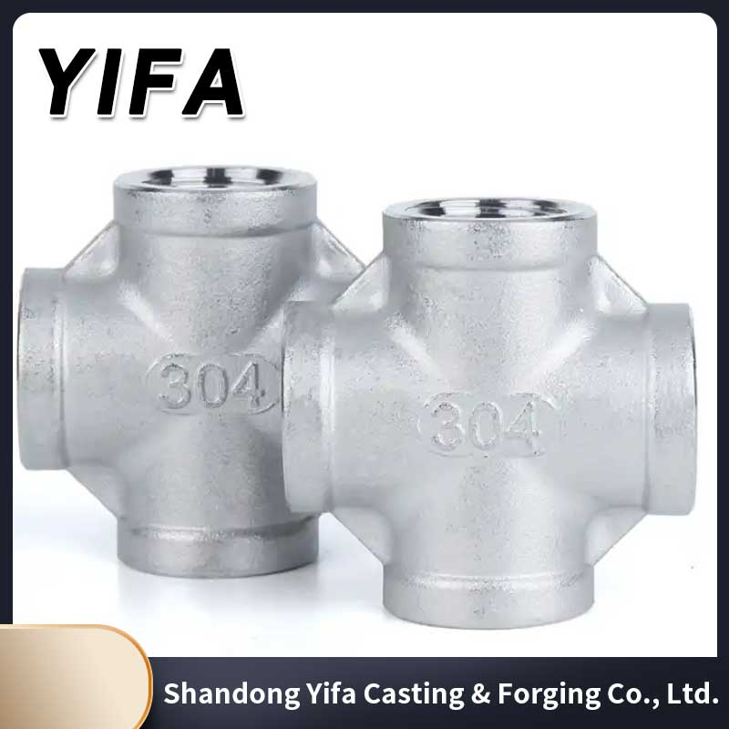 ASME B16.11 Carbon Steel A105 Stainless Steel SS304 SS316 2000#/3000# NPT Threaded Thread/Socket Weld Forged Pipe Fittings