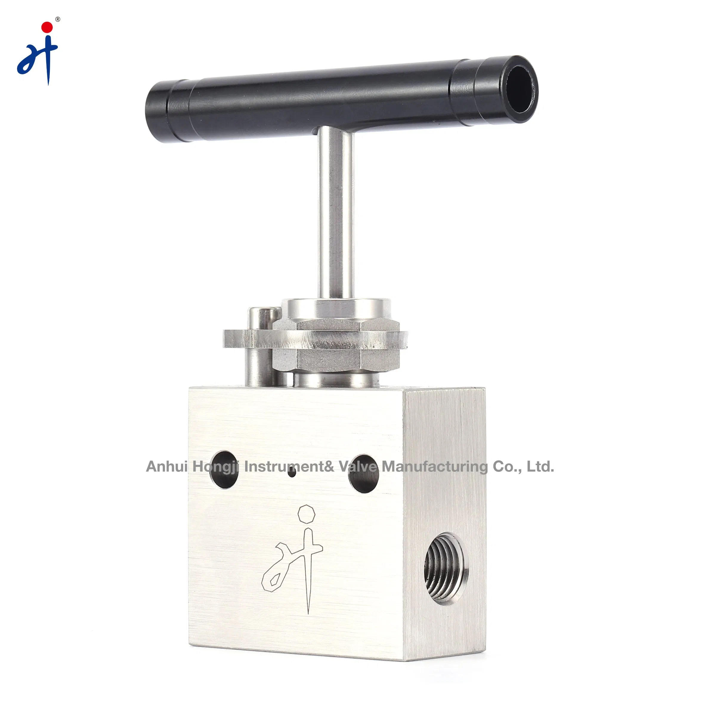 SS316 Ultra High Pressure Valve 30000psi Female Thread Stainless Steel Straight Connecting Needle Valve