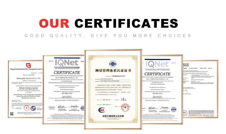Certificates
