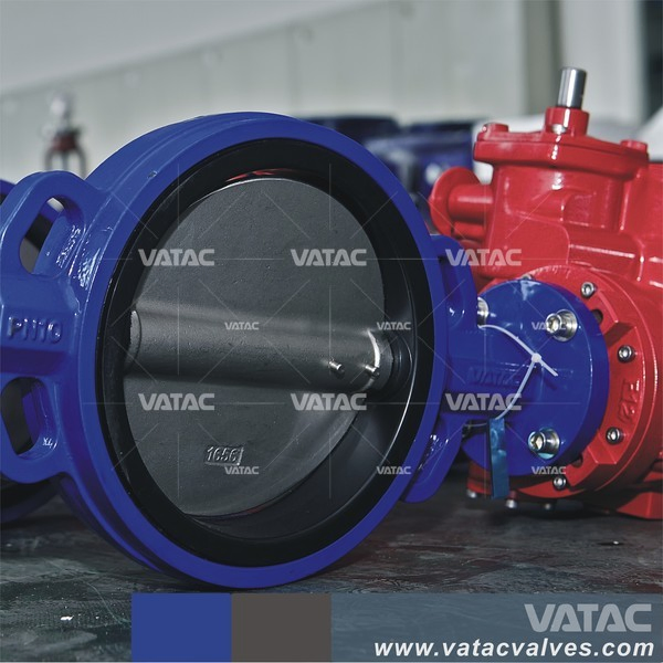 Bronze, Cast Stainless Steel or Iron Lug, Wafer &amp; Flange RF Industrial Butterfly Valve for Control with Pneumatic Actuator