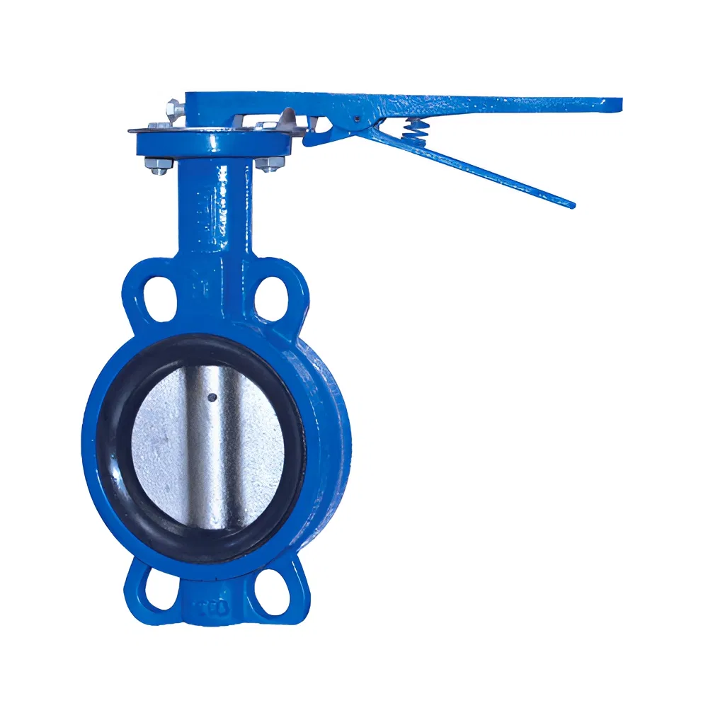 Long Life Wafer Type Butterfly Valve with 304 Stainless Steel Plate Corrosion Resistant Lug Style