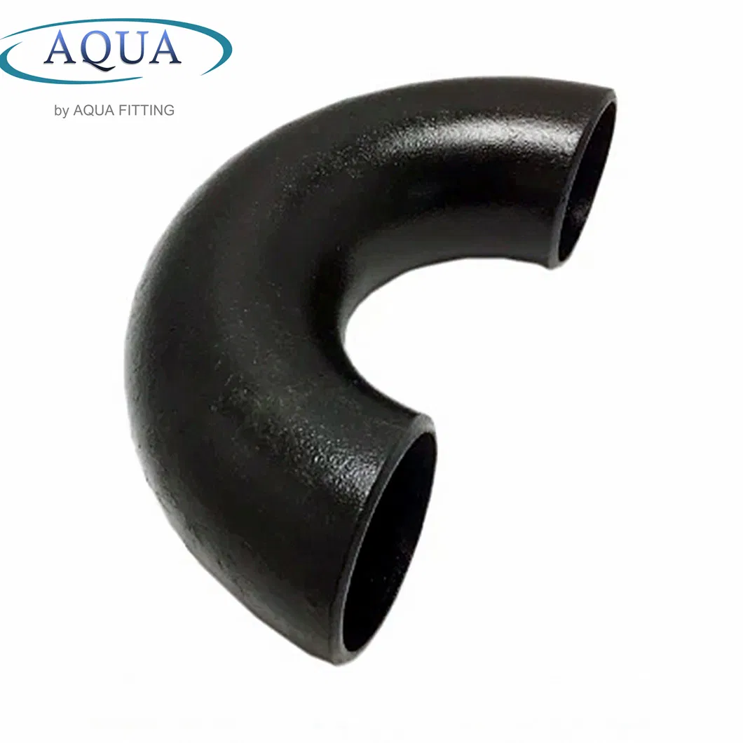 45 90 180 Degree Carbon Steel Butt Weld Elbow Pipe Fittings Sch20 40