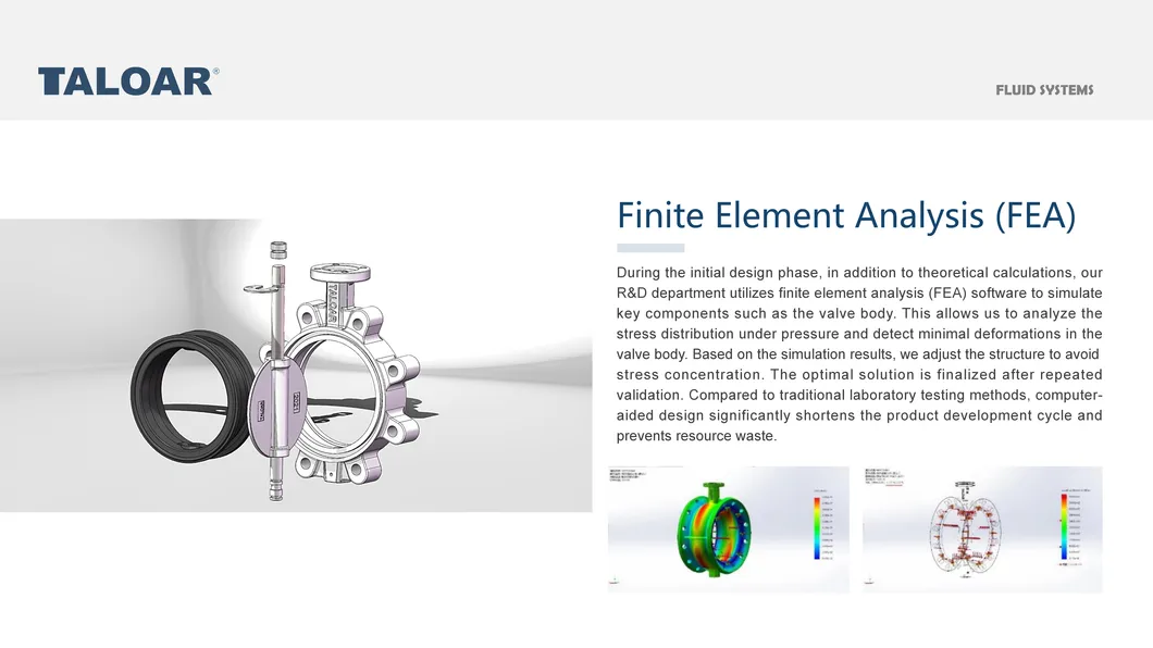 Durable Concentric Wafer Style Ductile Iron Butterfly Valve