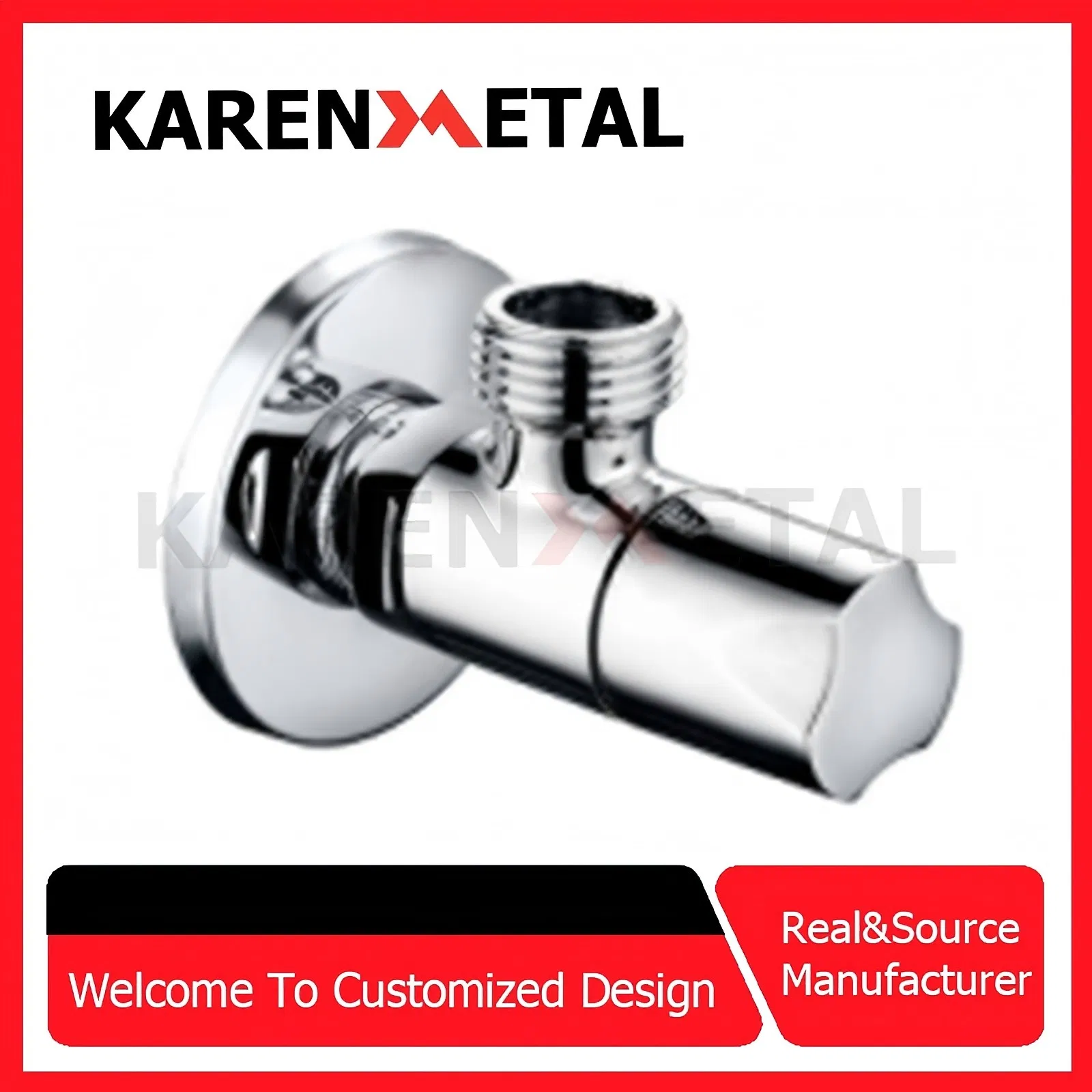 Bsp Threaded End Brass/Bronze Bathroom Angle Valve 1/2" Stop Water Inlet Pressure Relief Control Pipe Fitting