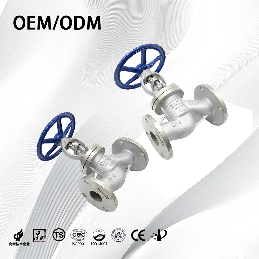 Premium Stainless Steel ANSI Flanged Globe Valve for Water Systems