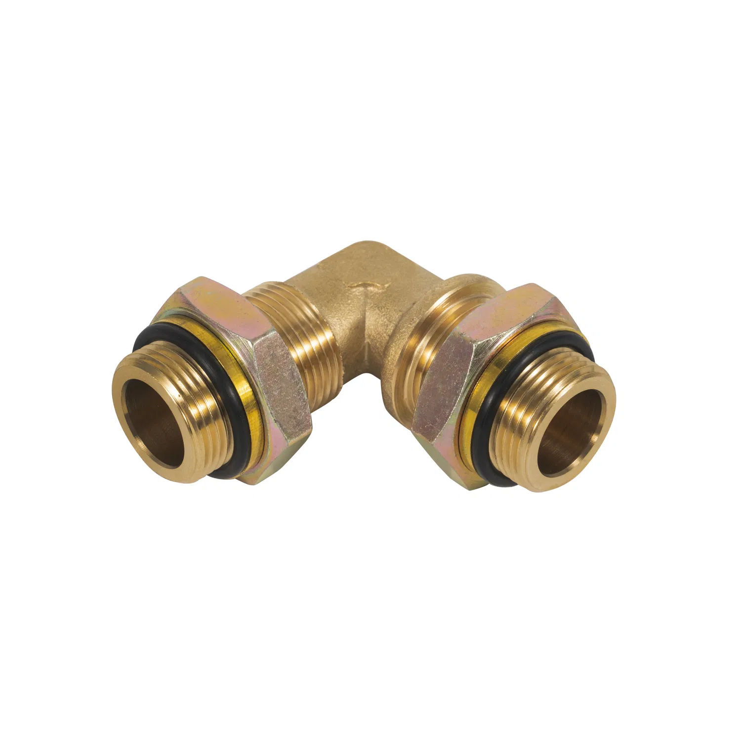 Brass Pipe Compression Connector Fitting Elbow Fitting for Semi-Trailer