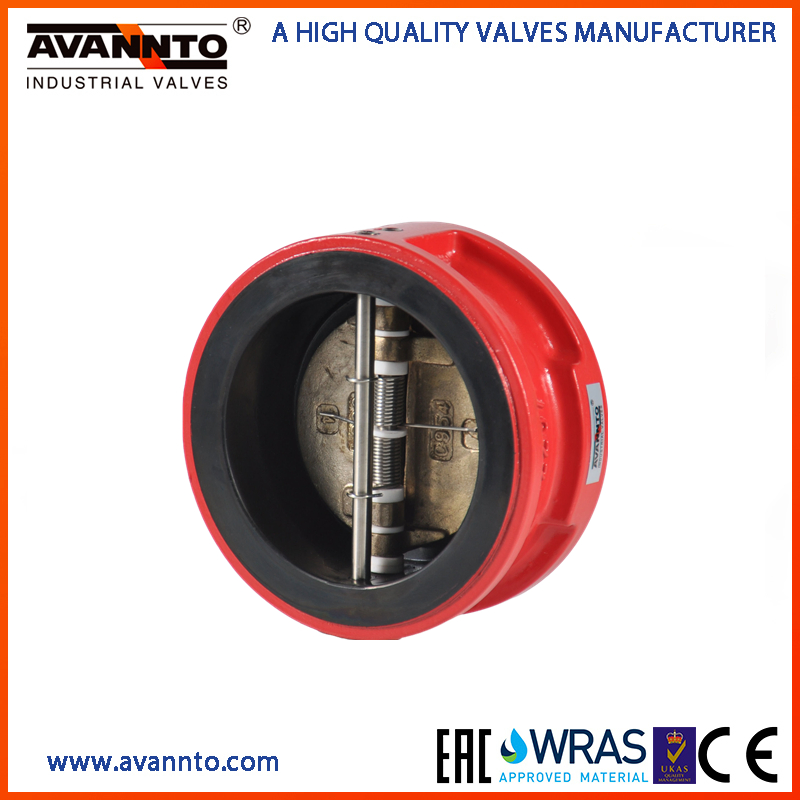 Full Liner Dual Plated Wafer Type Check Valves