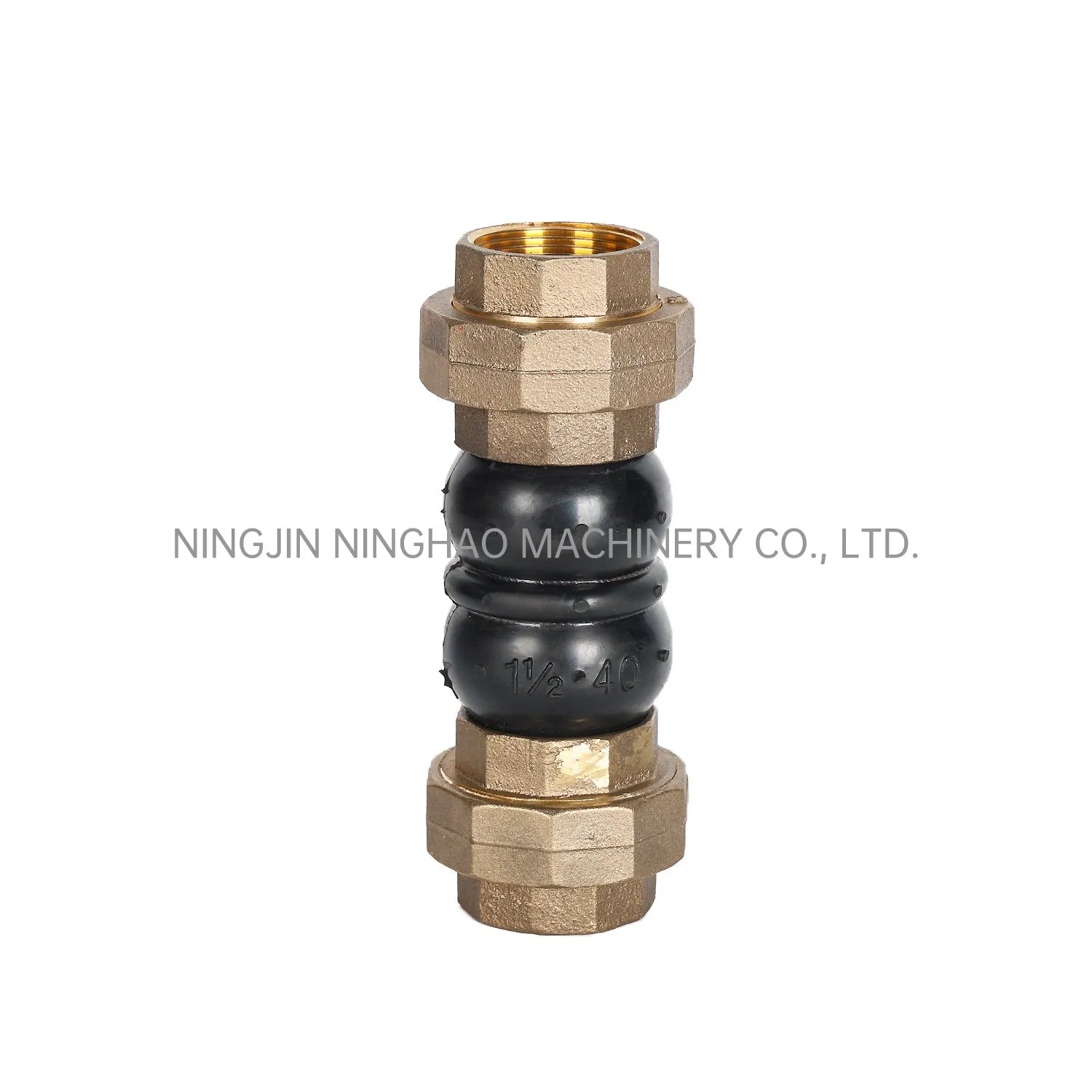 Heavy Industrial Used Union Thread Connection Rubber Bellows Pipe Compensation Connector