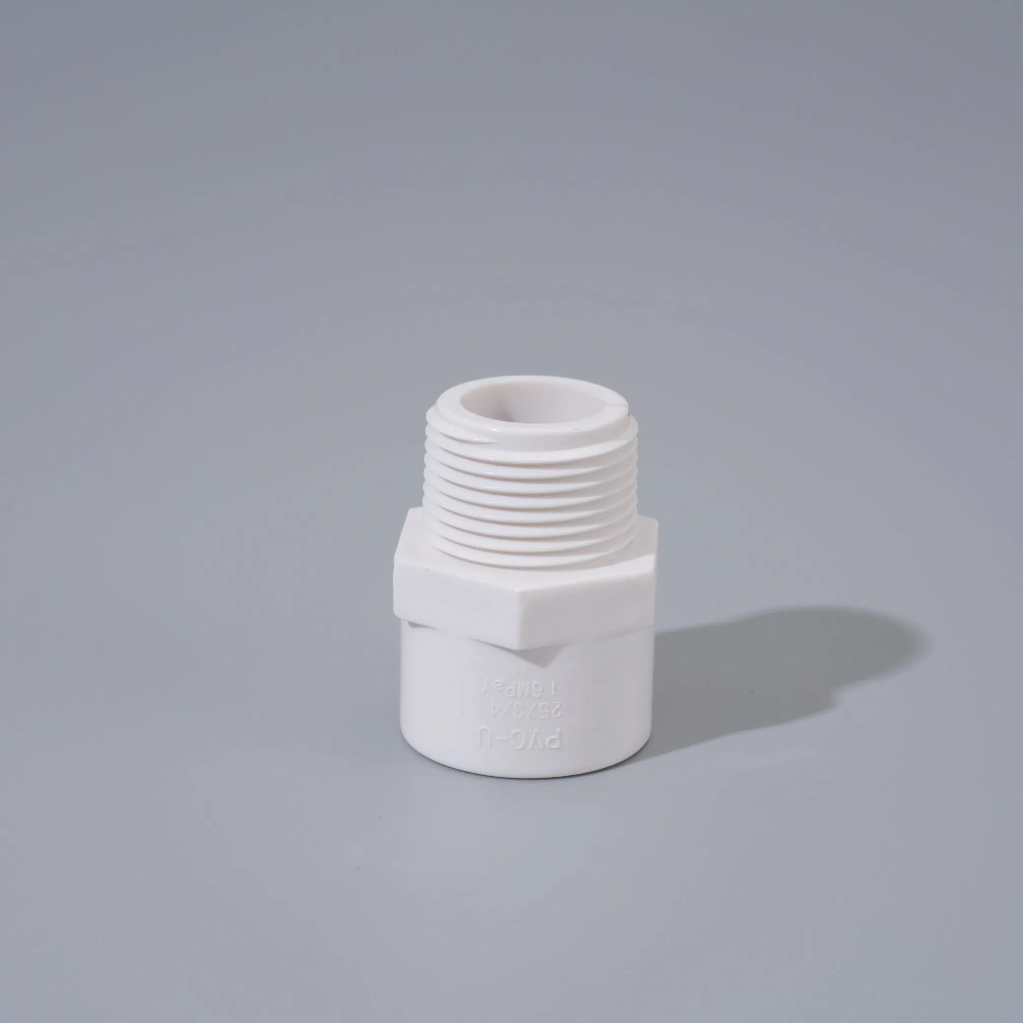 High-Pressure and Heat-Resistant PVC Male Thread Adapter Fitting for Pipe Fittings