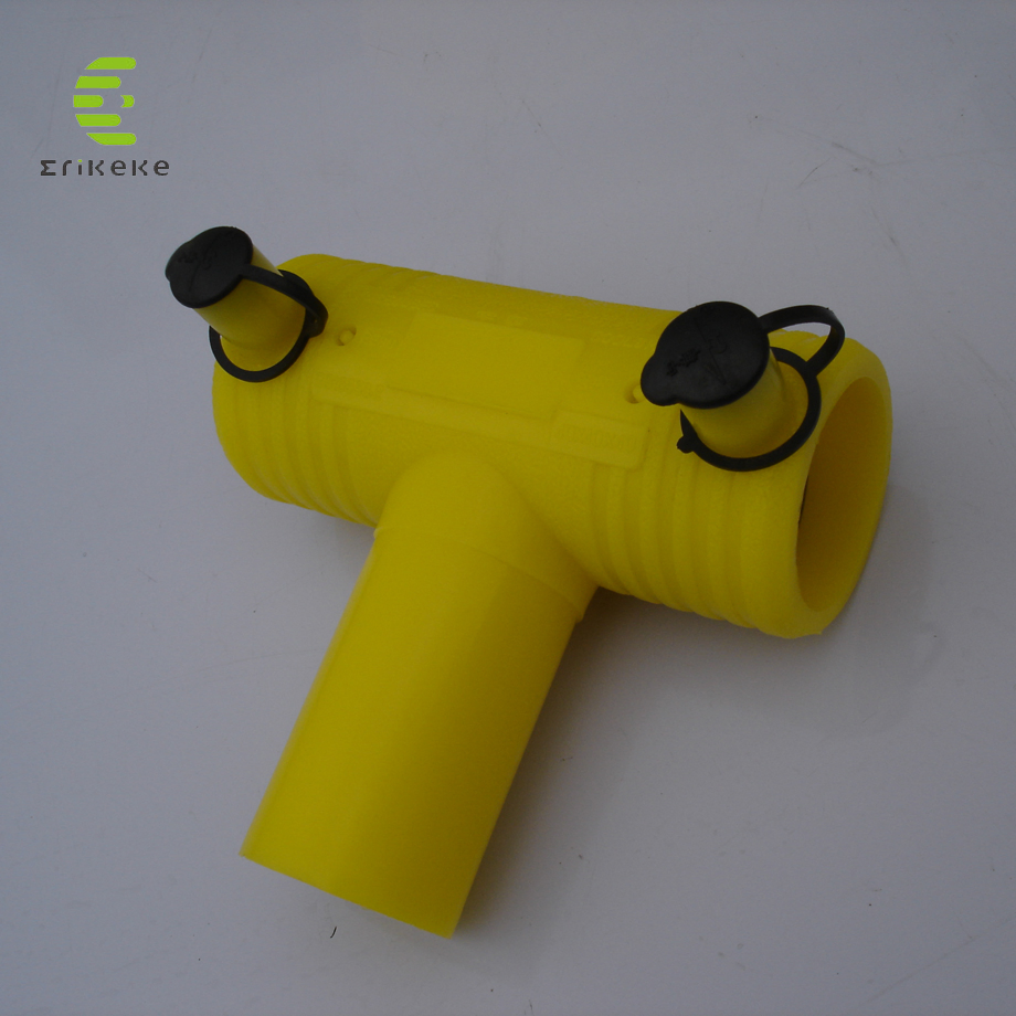 HDPE Pipe Connector Elbow 63mm 110mm PE Compression Butt Weld Pipe Fitting 90 Deg Elbow Joint Pipe Fittings