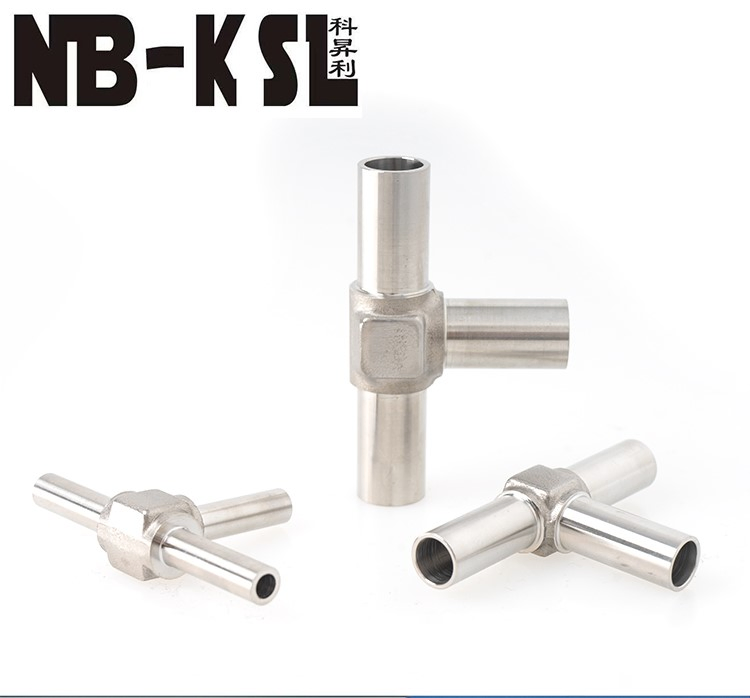 Stainless Steel 1/2” -3/8” Butt Weld Reducing Tee Pipe Fitting