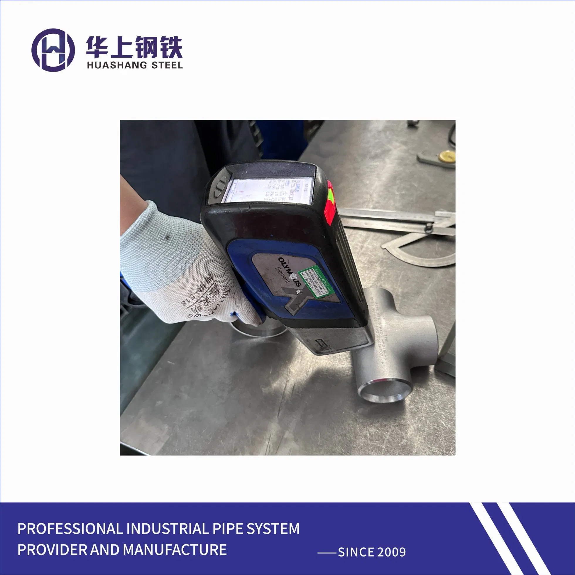 304 Butt Weld Seamless Welding Cap Reducer Bend Pipe Fitting Tee Elbow Stainless Steel Pipe Fittings