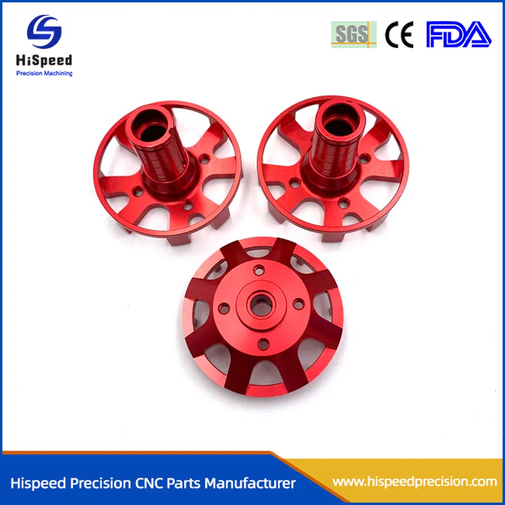 High Precision CNC Machined Milled Turned Machining Services Customized Aluminum Metal Parts