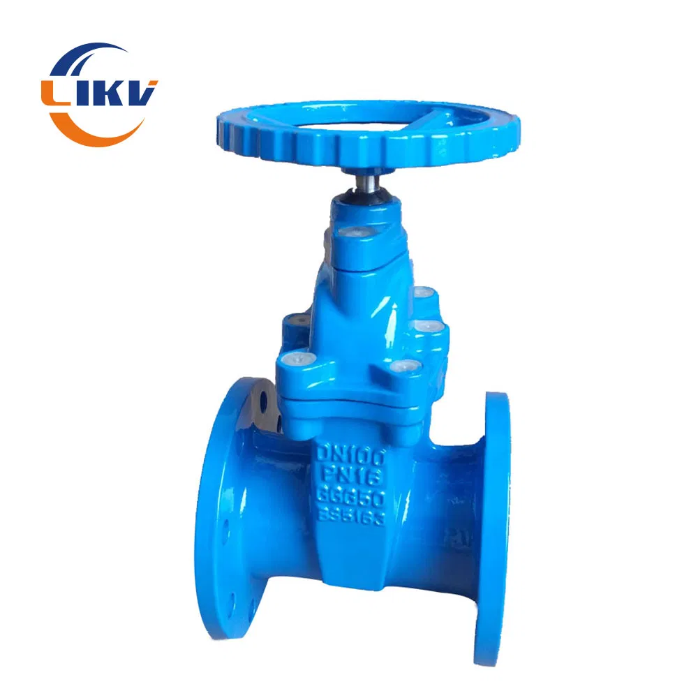 BS 5150/ DIN 3352 F4 F5/ Awwa C515 Double Flanged 2-36 Inch Non Rising Stem Gate Valve Ductile Iron Stainless Steel CF8 CF8m with Resilient Seat