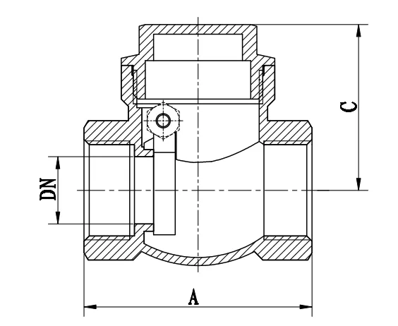 Brass Swing Check Valve
