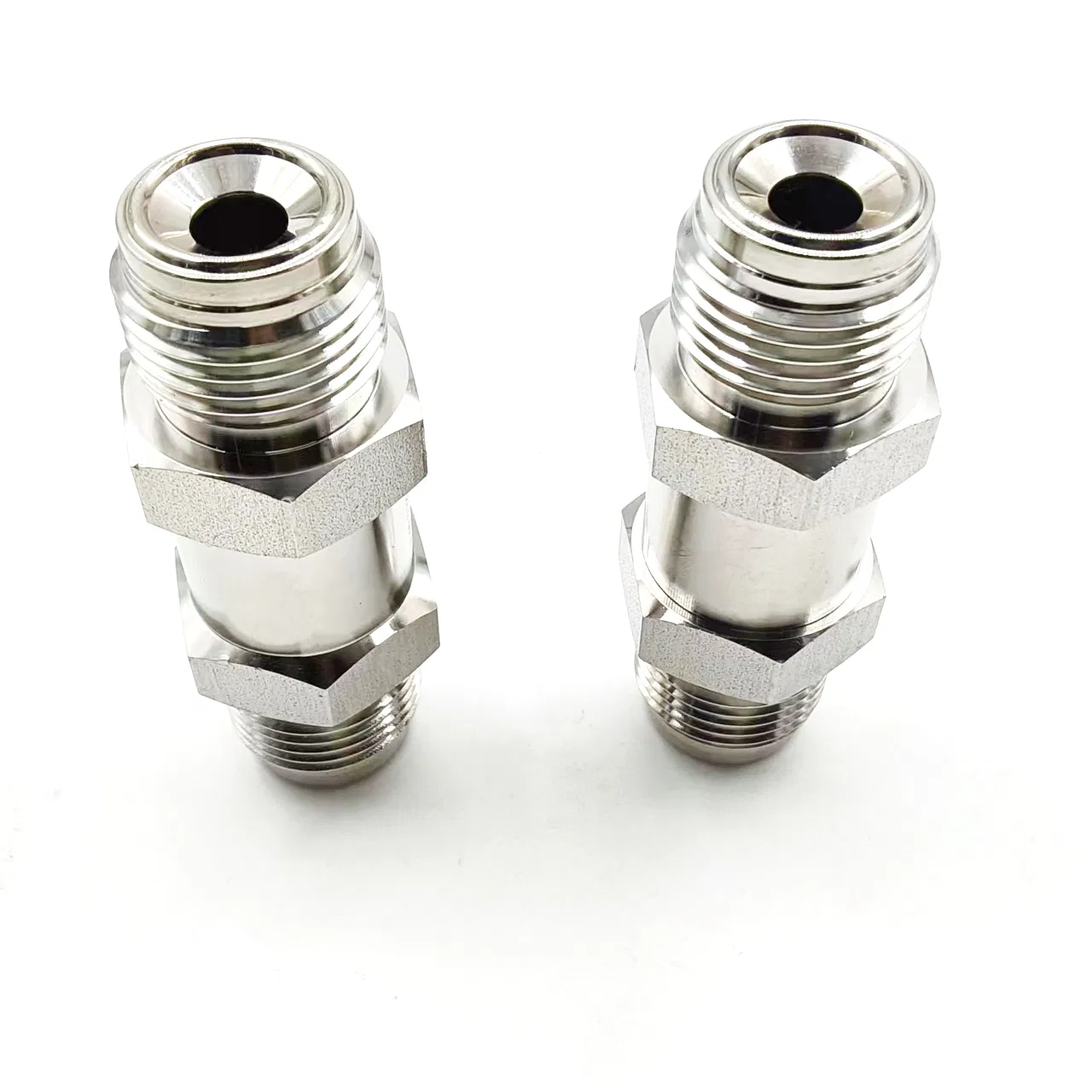 SS316L High Pressure Gas Media 3000/6000 Psi 1/8' to 1/2' &amp; 10-25mm NPT Ferrule VCR Check Valve for Lab/Instrumentation