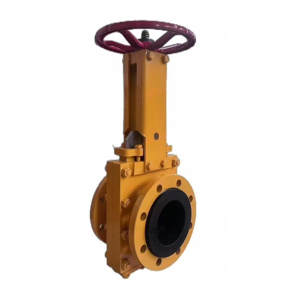 Bidirectional Tight Shutoff Sealed Slurry Knife Gate Valve for Abrasive Media