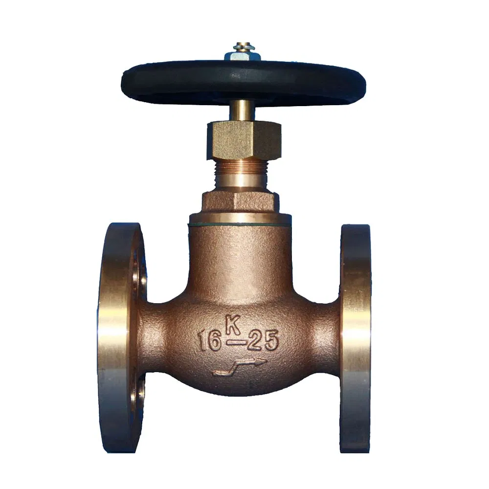 Marine Valve JIS F7351 Bronze 5K 65 Screw-Down Check Globe Valve