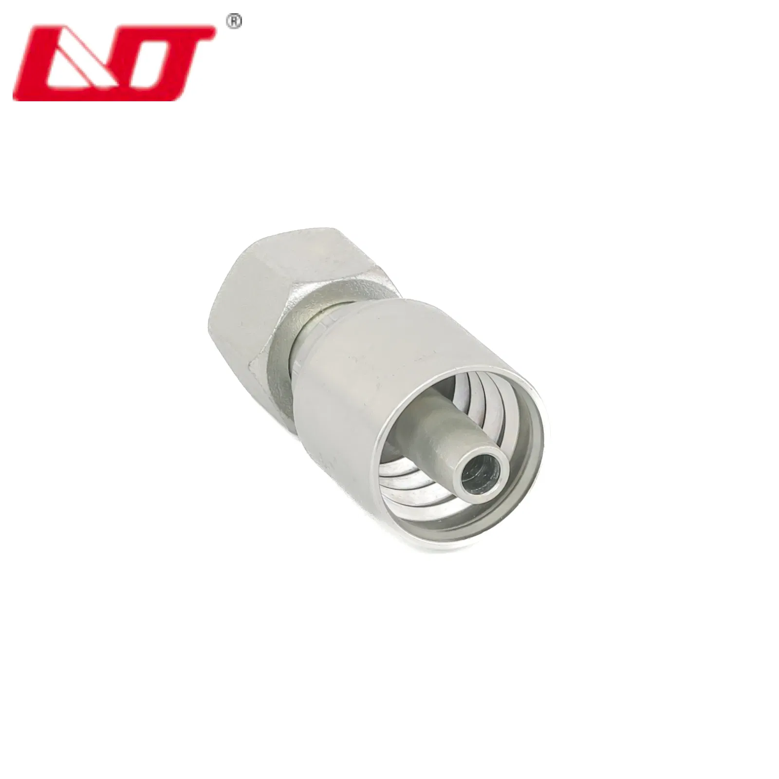 Carbon Steel Stainless Fitting Integrated Jic Pipe Adapter Tube End Joint Parker Hydraulic Hose Nipple Fittings