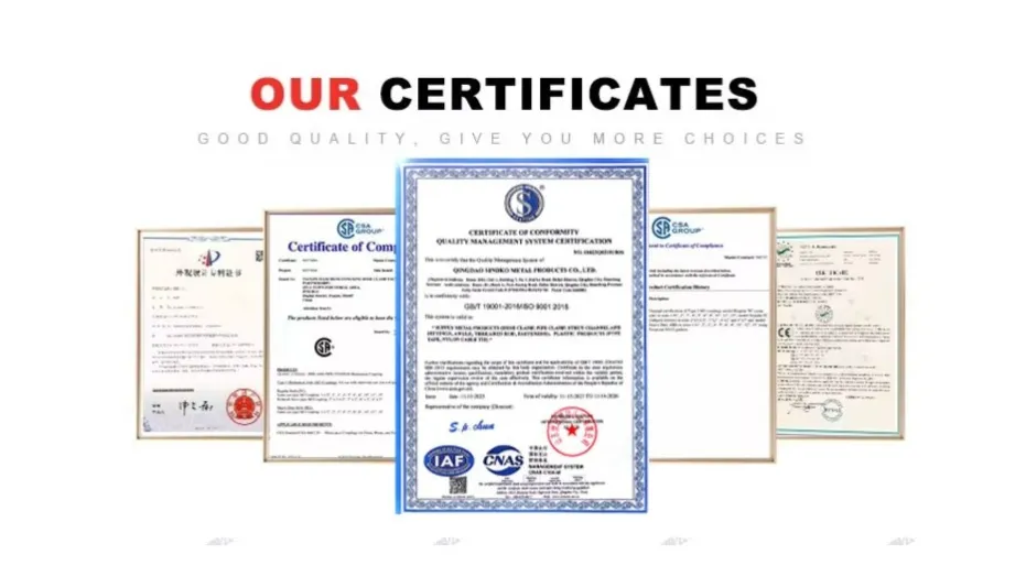 Certifications
