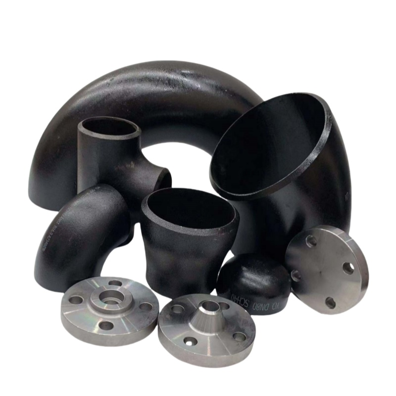 ANSI ASME Butt-Welded Carbon Stainless Steel 304/316 Forged Threaded Lr Radius Seamless Equal Elbow Tee Reducer Tube Cap Plumbing Pipe Fitting