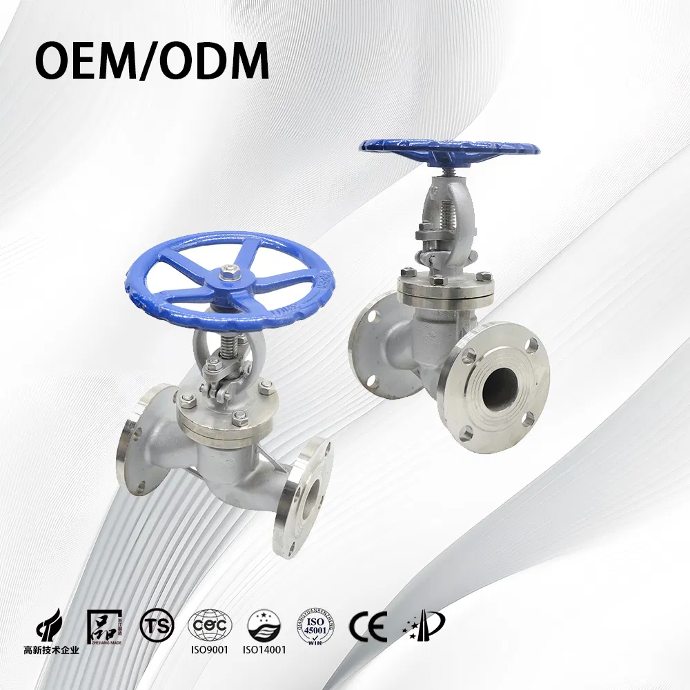 Premium Stainless Steel ANSI Flanged Globe Valve for Water Systems