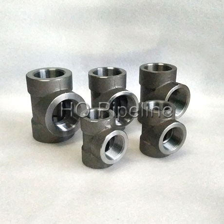 ANSI ASME B16.11 Carbon Steel SA/A105 Stainless Steel SS304 SS316 2000#/3000lbs/6000lbs NPT Threaded Thread/Socket Weld/Welding Forged Pipe Fittings