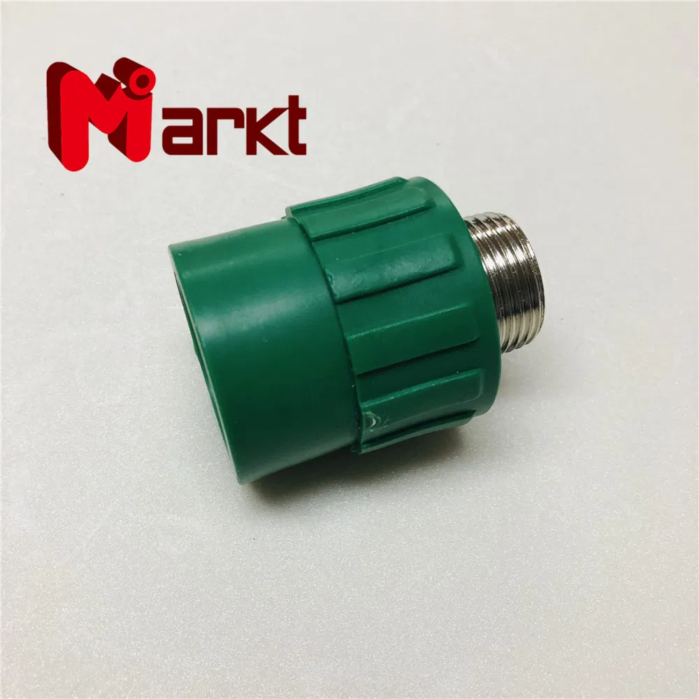 Pn16 PPR Water Pipe Weld Connection Fittings Male Thread Socket