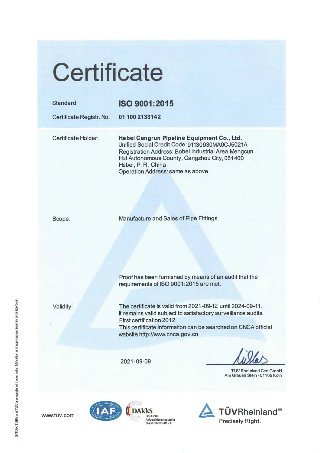CE Certification