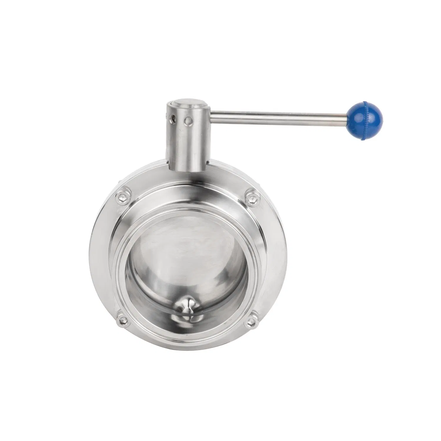 Stainless Steel Sanitary Union-Union Ends Butterfly Valves