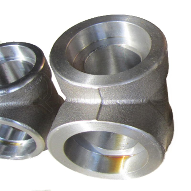 `B16.11 3000lb A105n Socket Weld Half Coupling Forged Pipe Fitting