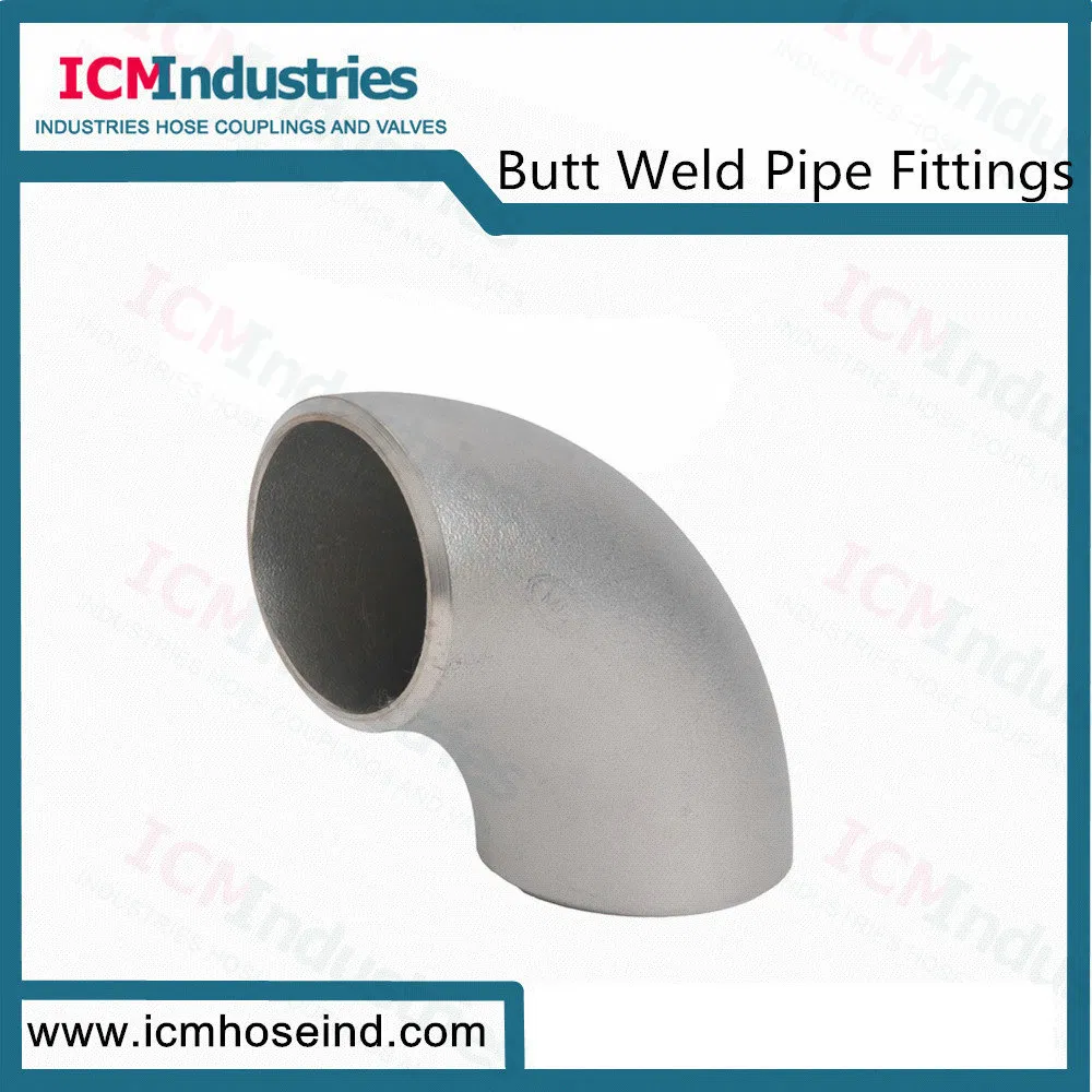 Butt Weld Ss 90 Deg Elbow Pipe Fittings
